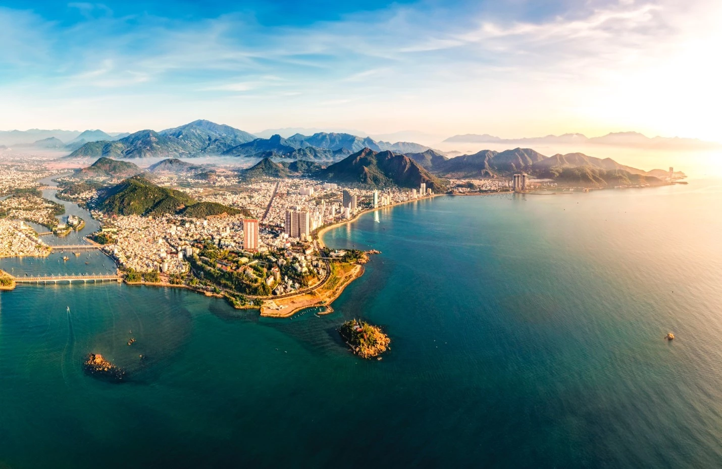 Bắc Nha Trang lúc bình minh